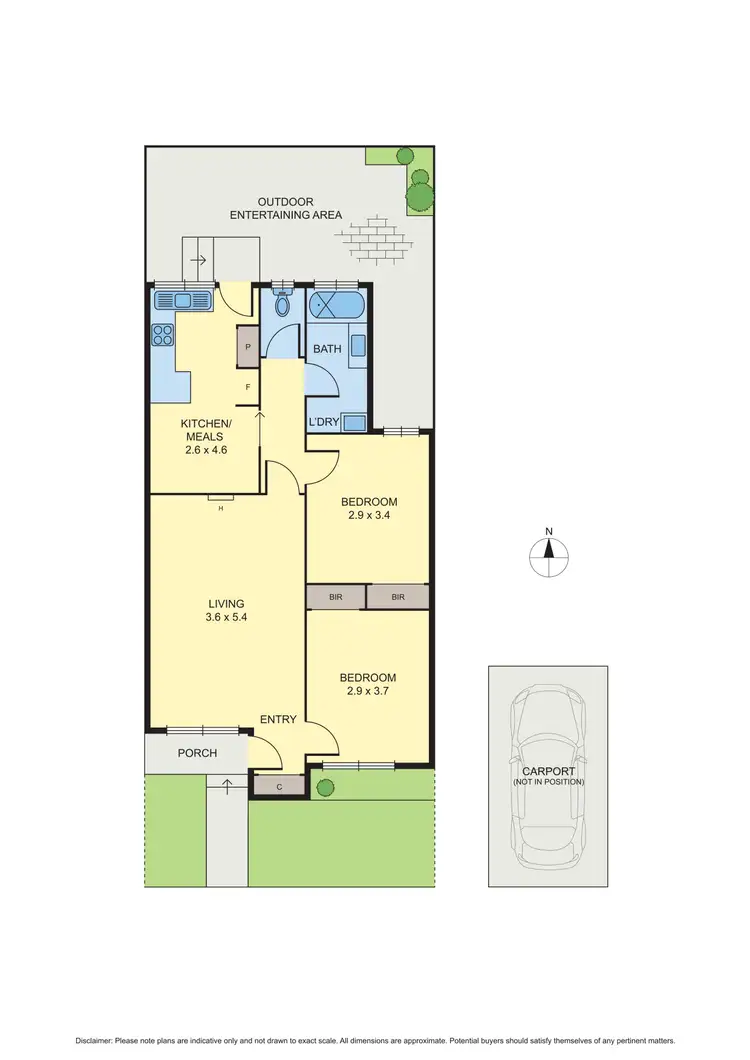Floorplan of Homely villa listing, 5/104-110 Lorne Street, Fawkner VIC 3060