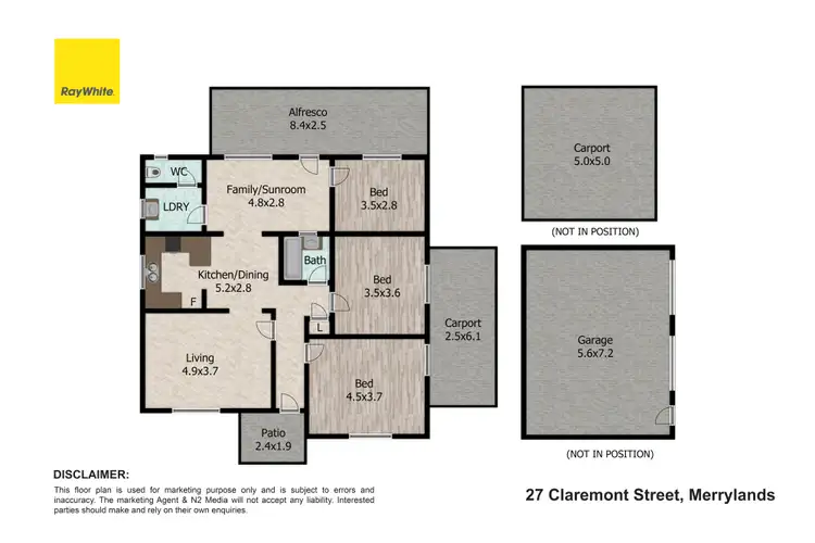 Floorplan of Homely house listing, 27 Claremont Street, Merrylands NSW 2160
