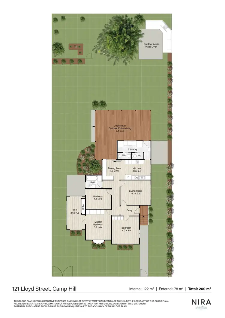Floorplan of Homely house listing, 121 Lloyd Street, Camp Hill QLD 4152