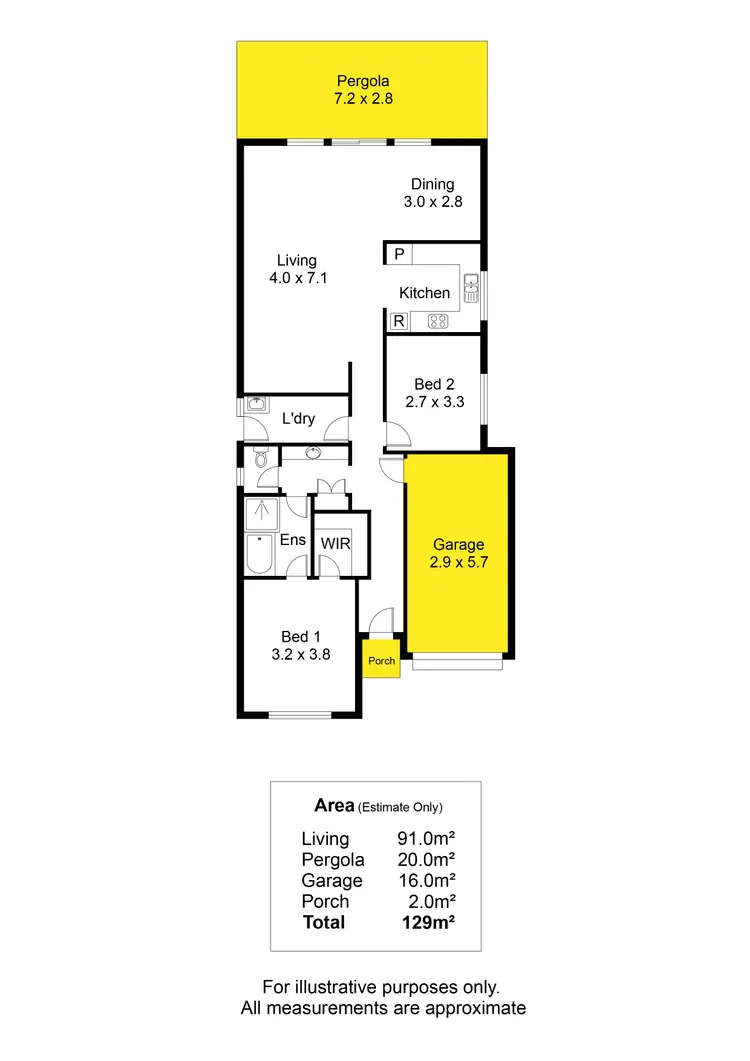 Floorplan of Homely house listing, 47 Patricia Avenue, Hillcrest SA 5086