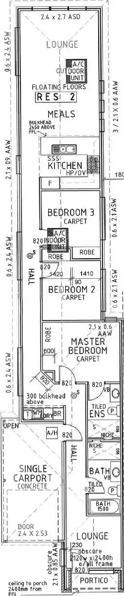Floorplan of Homely house listing, Residence 2, 2 Meadowvale Road, Modbury SA 5092