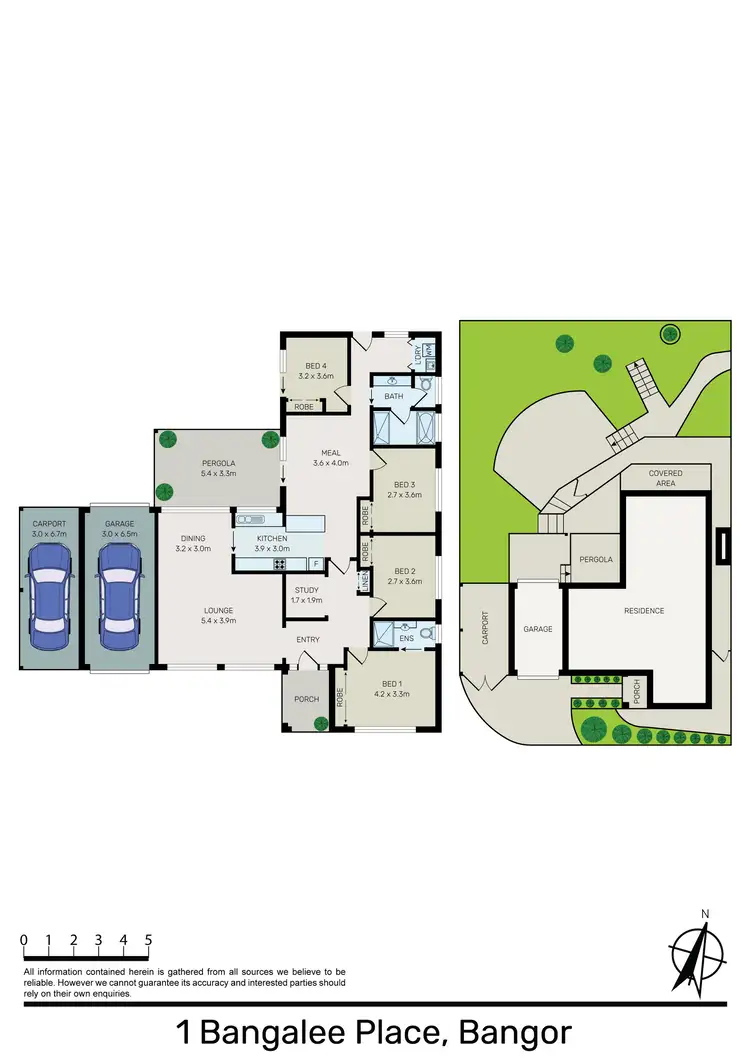 Floorplan of Homely house listing, 1 Bangalee Place, Bangor NSW 2234