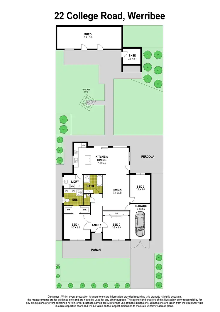 Floorplan of Homely house listing, 22 College Road, Werribee VIC 3030