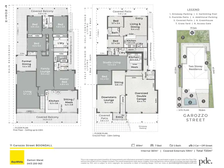 Floorplan of Homely house listing, 11 Garozzo Street, Boondall QLD 4034