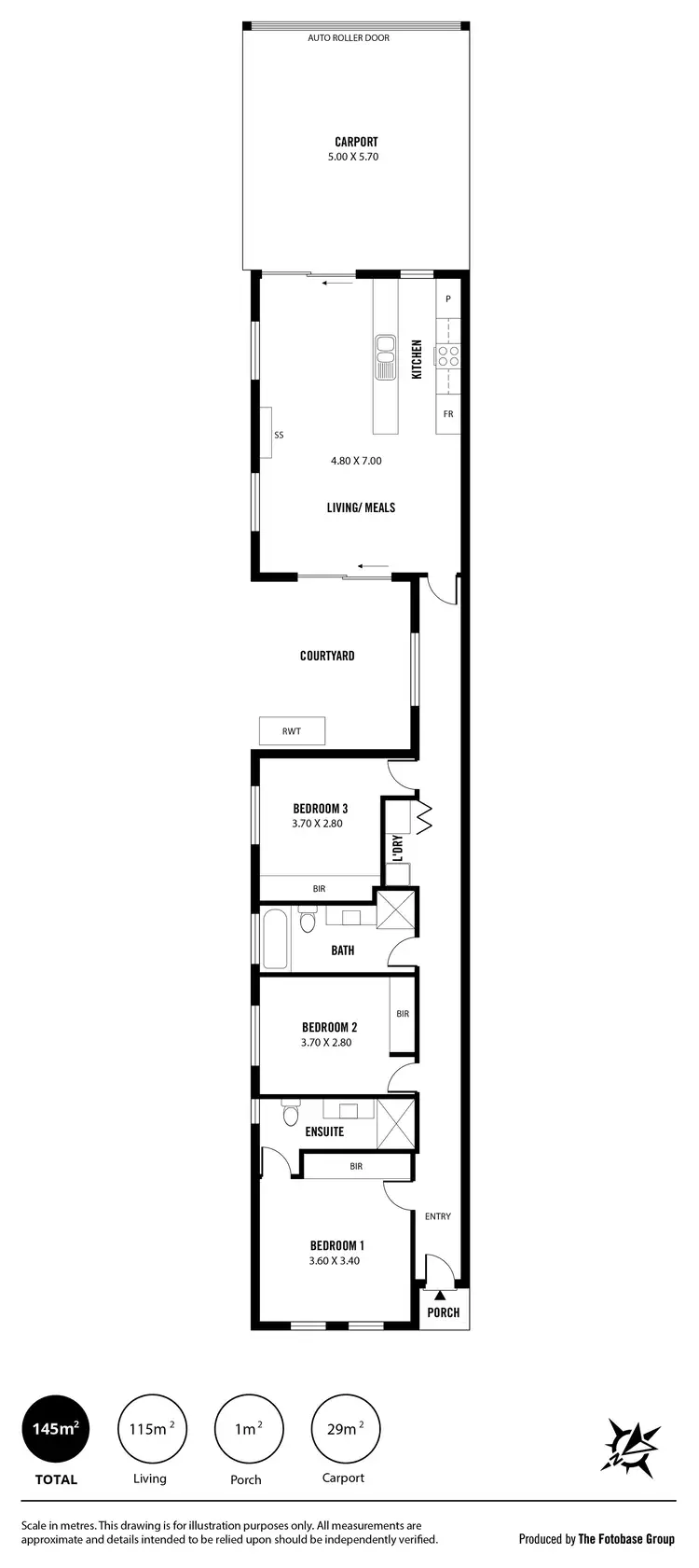 Floorplan of Homely house listing, 37 Lime Court, Munno Para West SA 5115