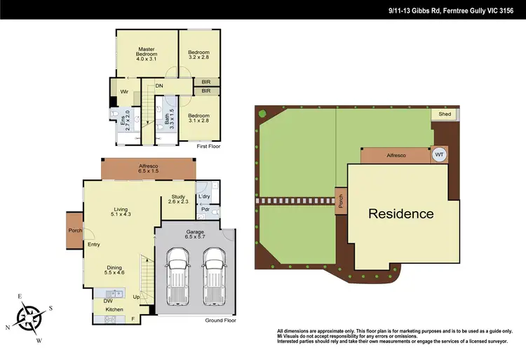 Floorplan of Homely townhouse listing, LOT 9/11-13 Gibbs Road, Ferntree Gully VIC 3156