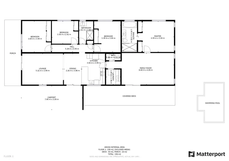 Floorplan of Homely house listing, 6 Soudan Street, Lake Boga VIC 3584