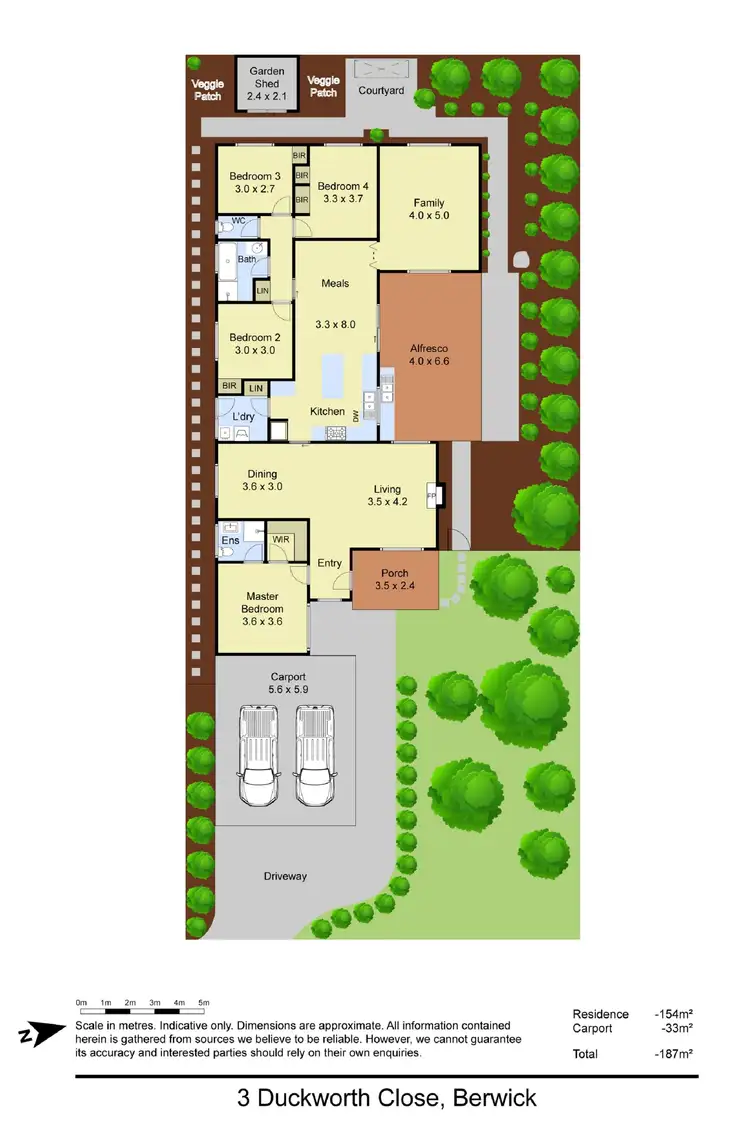 Floorplan of Homely house listing, 3 Duckworth Close, Berwick VIC 3806