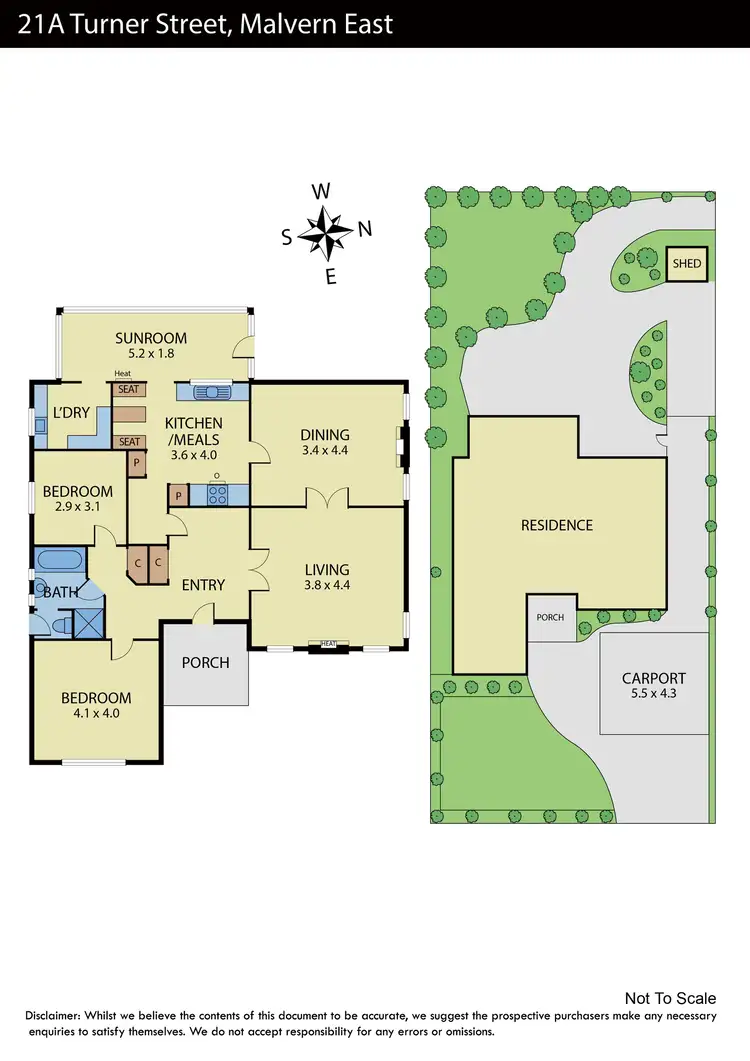 Floorplan of Homely house listing, 21a Turner Street, Malvern East VIC 3145