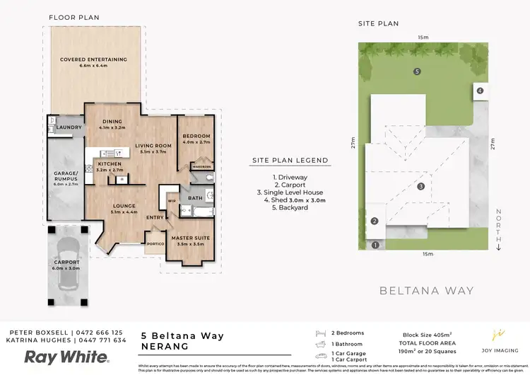 Floorplan of Homely house listing, 5 Beltana Way, Nerang QLD 4211