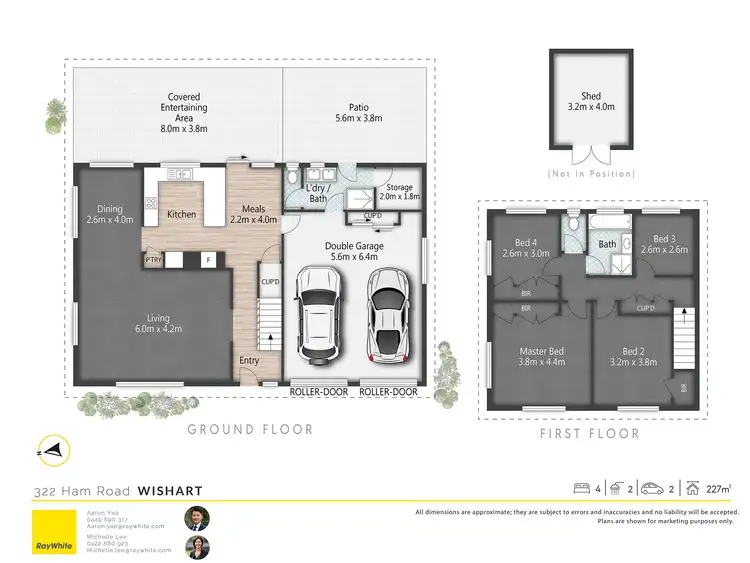 Floorplan of Homely house listing, 322 Ham Road, Wishart QLD 4122