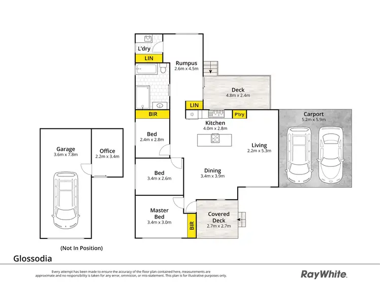 Floorplan of Homely house listing, 32 Chestnut Drive, Glossodia NSW 2756