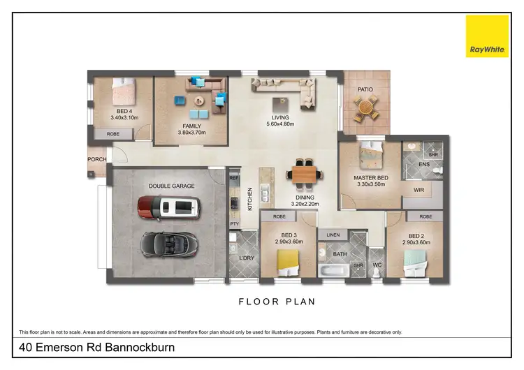 Floorplan of Homely house listing, 40 Emerson Road, Bannockburn QLD 4207