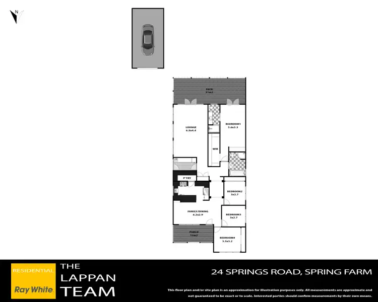 Floorplan of Homely house listing, 24 Springs Road, Spring Farm NSW 2570