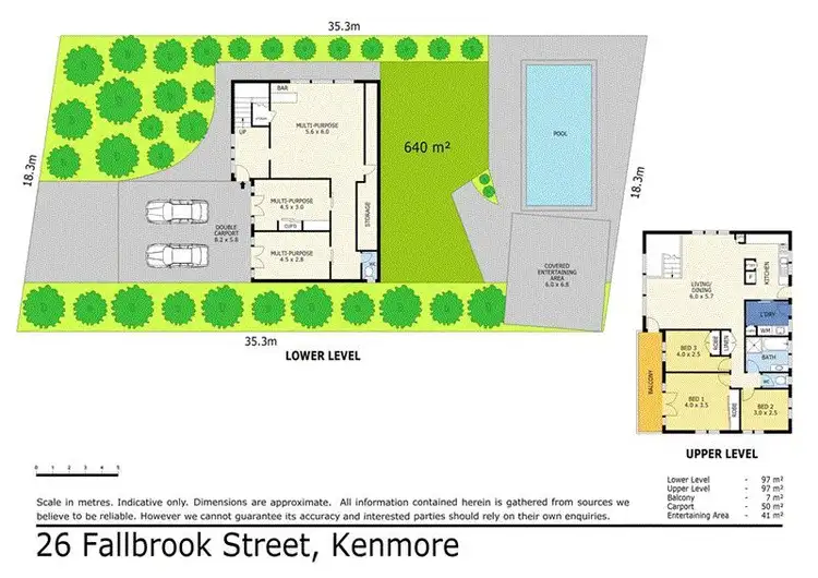 Floorplan of Homely house listing, 26 Fallbrook Street, Kenmore QLD 4069