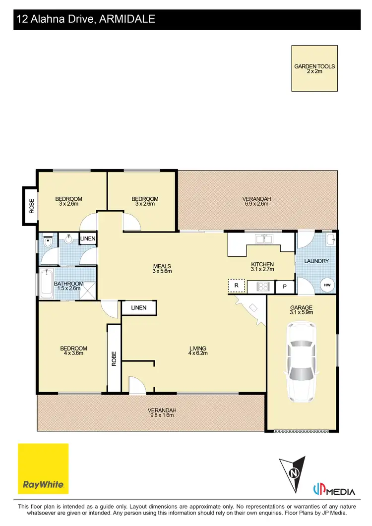 Floorplan of Homely house listing, 12 Alahna Drive, Armidale NSW 2350