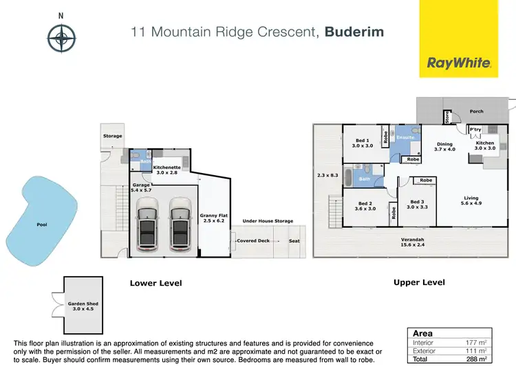Floorplan of Homely house listing, 11 Mountain Ridge Crescent, Buderim QLD 4556