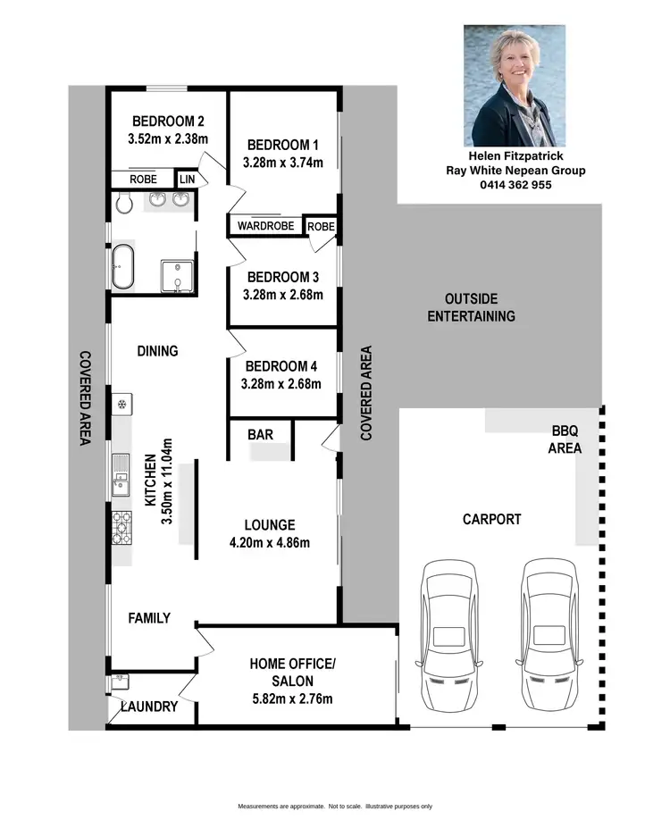 Floorplan of Homely house listing, 16 Bren Close, St Clair NSW 2759