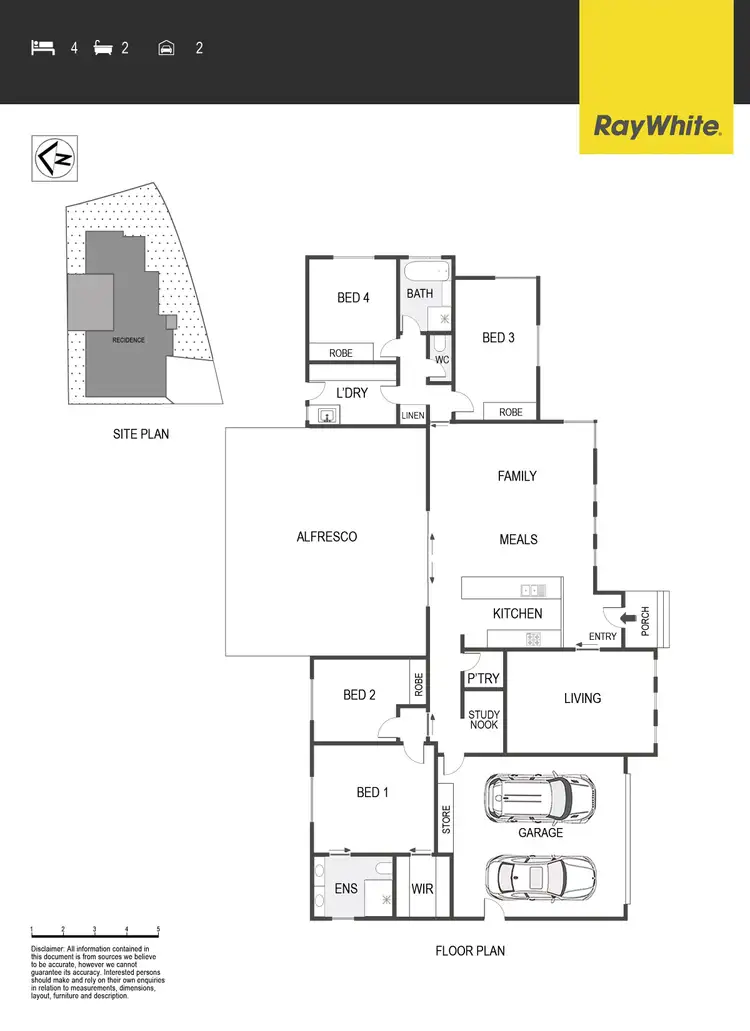 Floorplan of Homely house listing, 2 Cooley Crescent, Casey ACT 2913