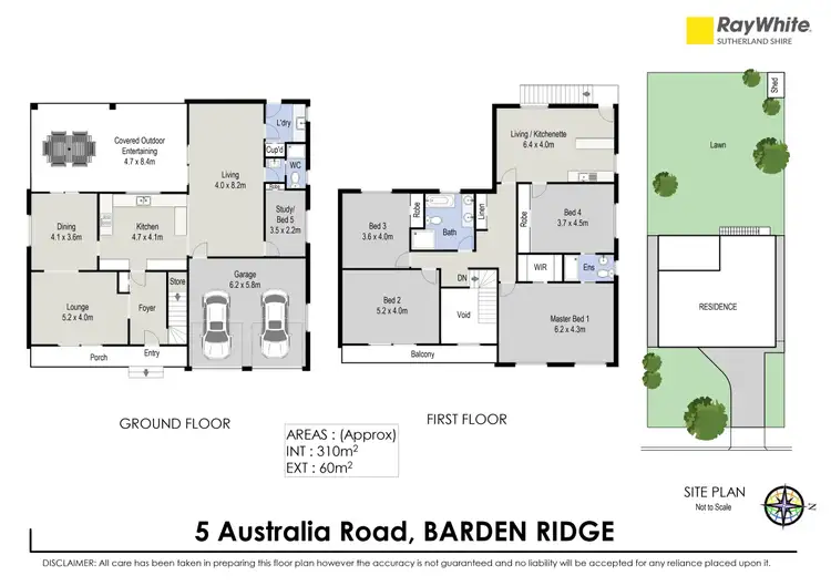 Floorplan of Homely house listing, 5 Australia Road, Barden Ridge NSW 2234