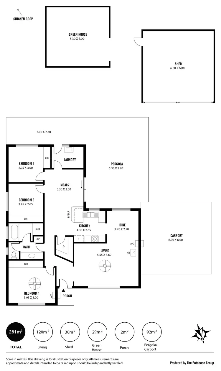 Floorplan of Homely house listing, 13 Cotton Court, Strathalbyn SA 5255