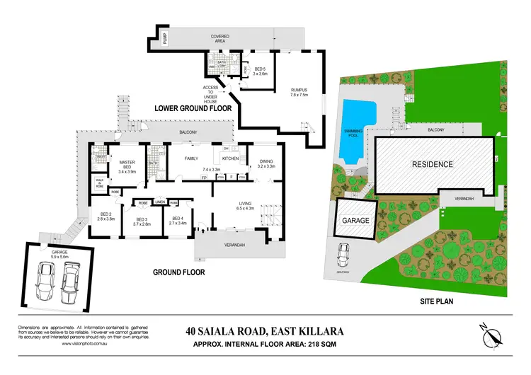 Floorplan of Homely house listing, 40 Saiala Road, East Killara NSW 2071