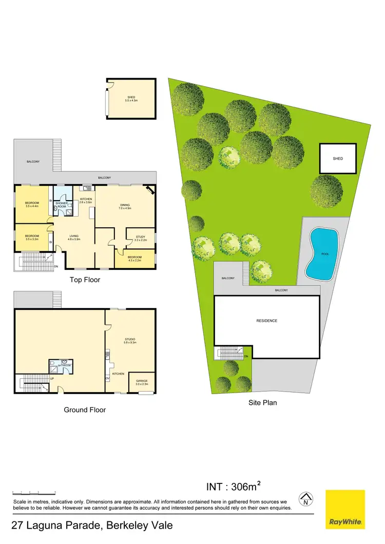 Floorplan of Homely house listing, 27 Laguna Parade, Berkeley Vale NSW 2261