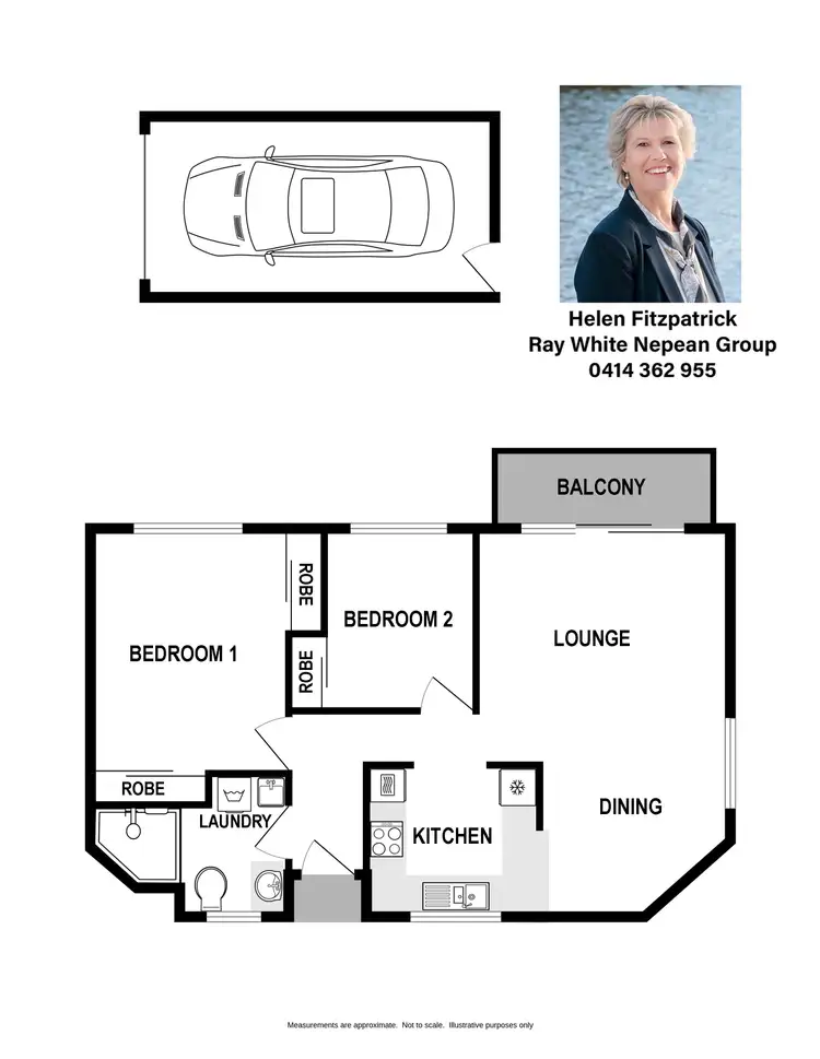 Floorplan of Homely unit listing, 184/37 Mulgoa Road, Penrith NSW 2750