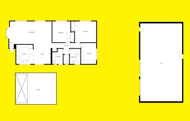 Floorplan of Homely house listing, 11 Opray Court, Mildura VIC 3500