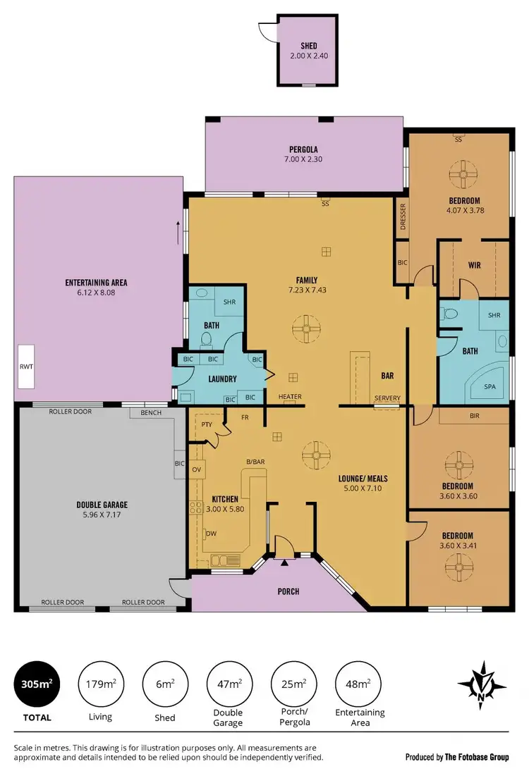 Floorplan of Homely house listing, 38 Parkview Avenue, Grange SA 5022