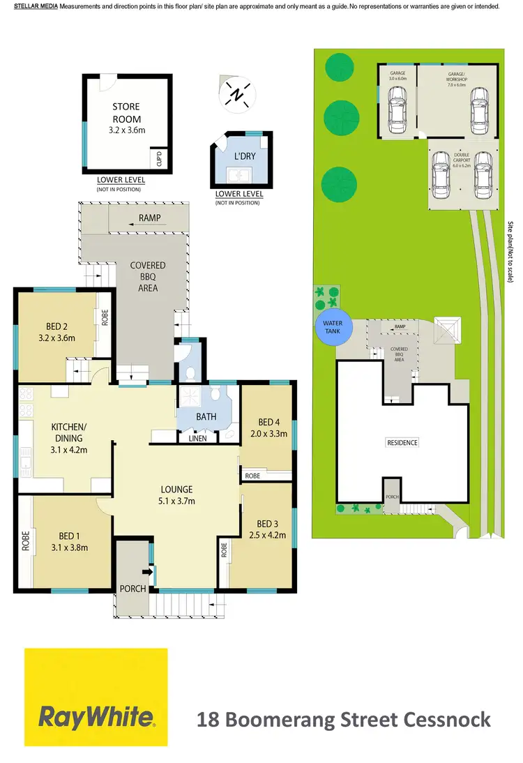 Floorplan of Homely house listing, 18 Boomerang Street, Cessnock NSW 2325