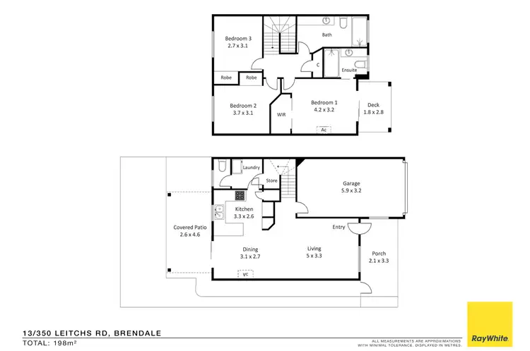Floorplan of Homely townhouse listing, 13/350 Leitchs Road, Brendale QLD 4500