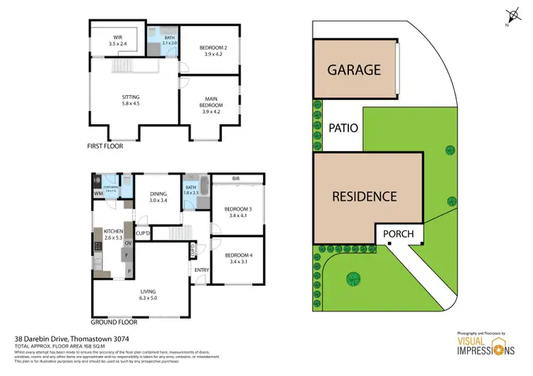 Floorplan of Homely house listing, 38 Darebin Drive, Thomastown VIC 3074