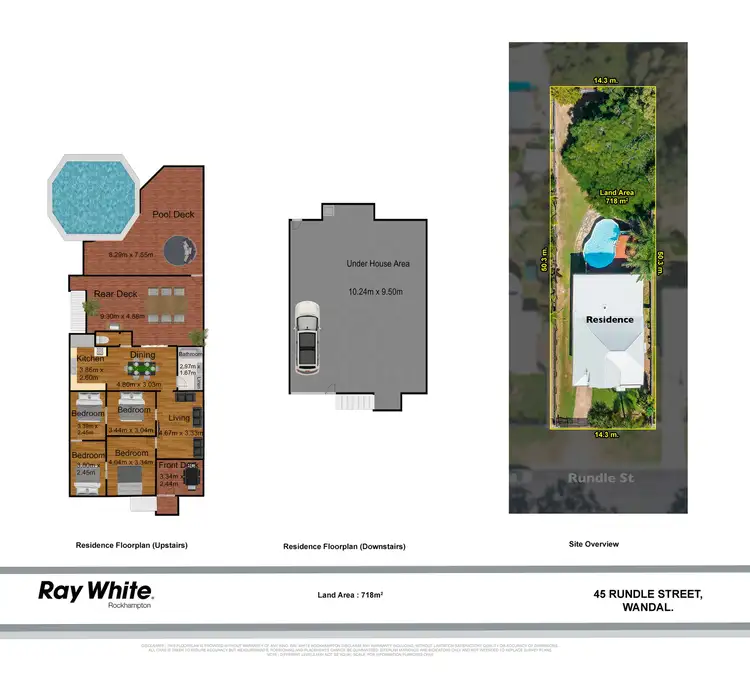Floorplan of Homely house listing, 45 Rundle Street, Wandal QLD 4700