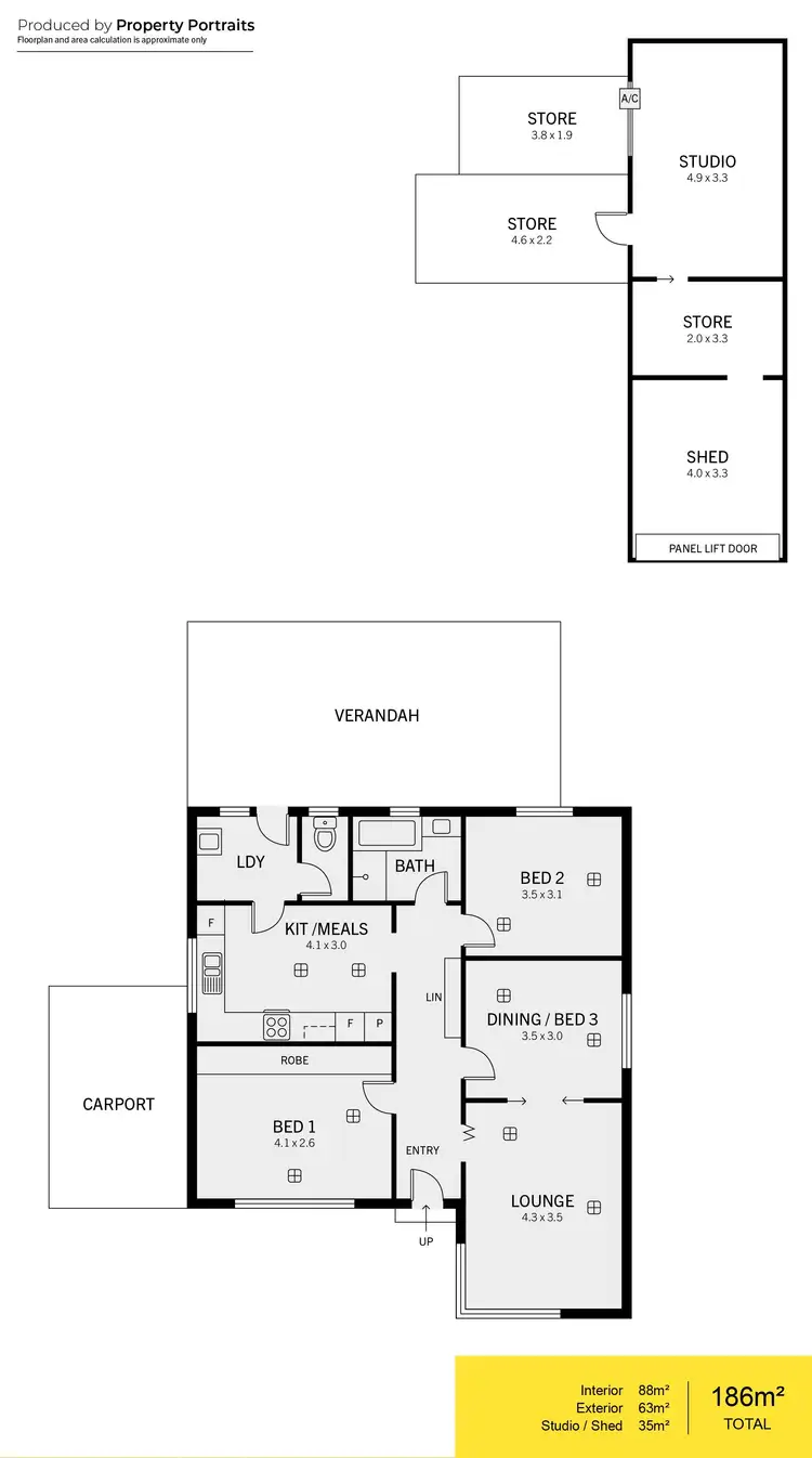 Floorplan of Homely house listing, 5 Tanya Street, Surrey Downs SA 5126