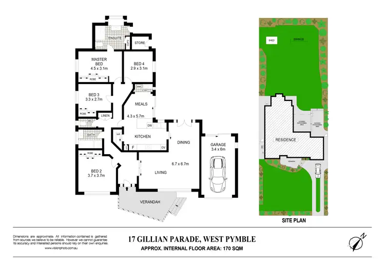 Floorplan of Homely house listing, 17 Gillian Parade, West Pymble NSW 2073