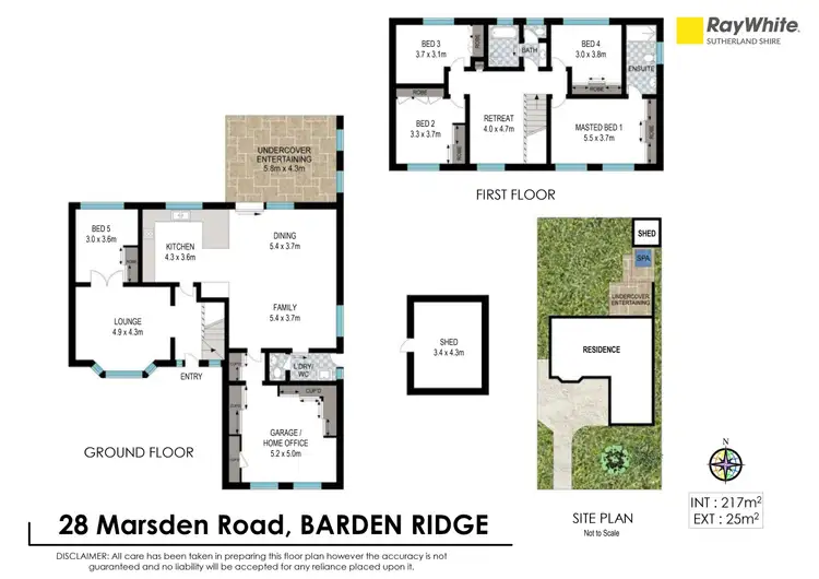 Floorplan of Homely house listing, 28 Marsden Road, Barden Ridge NSW 2234