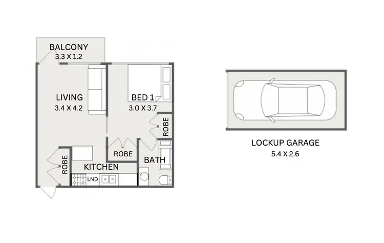 Floorplan of Homely apartment listing, 20/68 Cook Road, Centennial Park NSW 2021