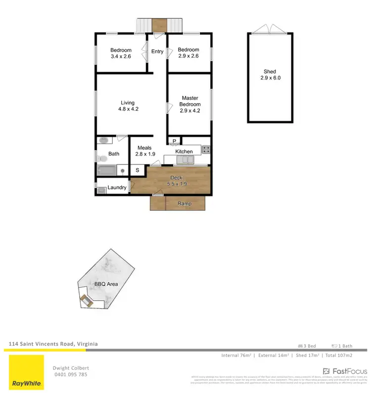 Floorplan of Homely house listing, 114 Saint Vincents Road, Virginia QLD 4014