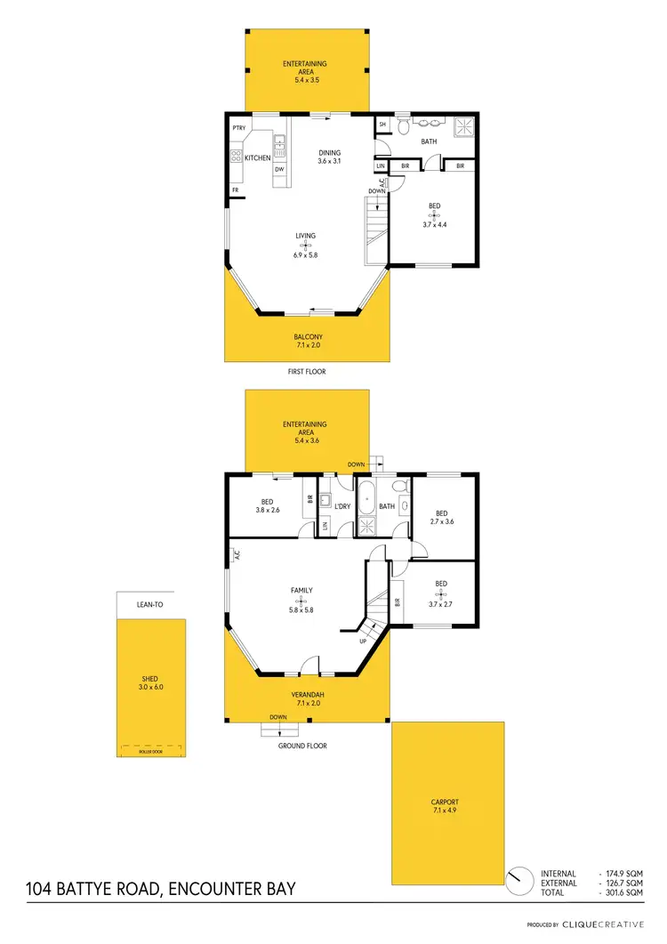 Floorplan of Homely house listing, 104 Battye Road, Encounter Bay SA 5211