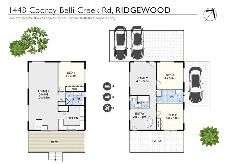 Floorplan of Homely rural property listing, 1448 Cooroy Belli Creek Road, Ridgewood QLD 4563