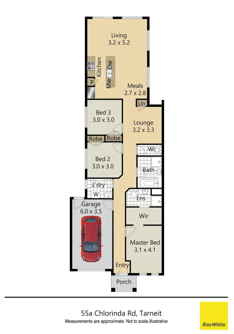 Floorplan of Homely house listing, 55A Chlorinda Road, Tarneit VIC 3029