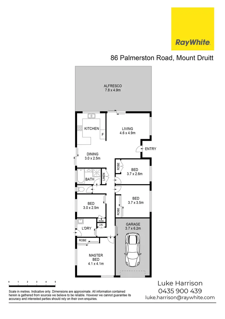 Floorplan of Homely house listing, 86 Palmerston Road, Mount Druitt NSW 2770