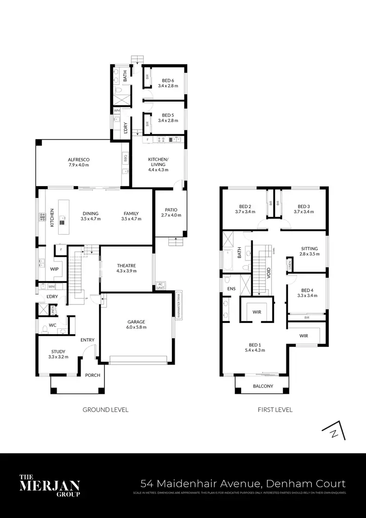 Floorplan of Homely house listing, 54 Maidenhair Avenue, Denham Court NSW 2565