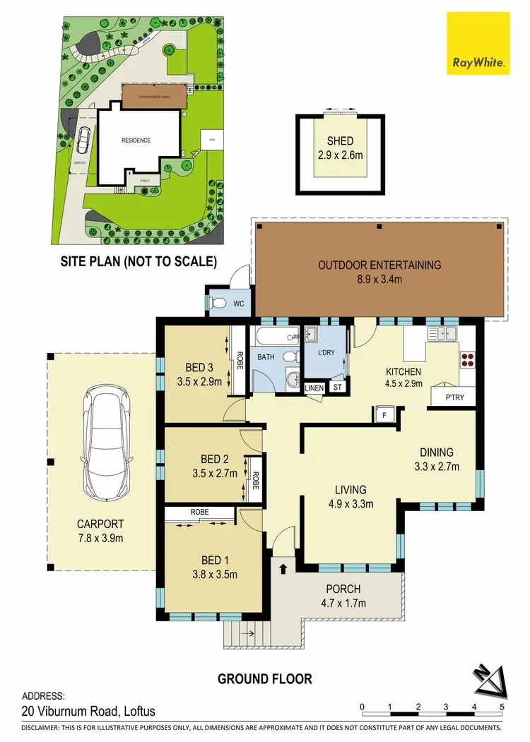 Floorplan of Homely house listing, 20 Viburnum Road, Loftus NSW 2232