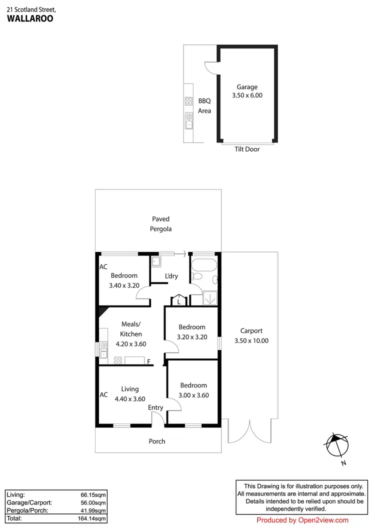 Floorplan of Homely house listing, 21 Scotland Street, Wallaroo SA 5556