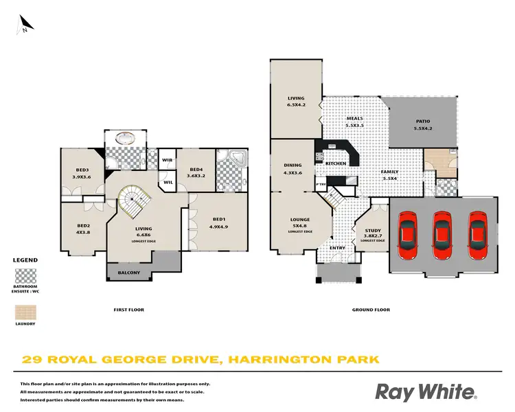 Floorplan of Homely house listing, 29 Royal George Drive, Harrington Park NSW 2567