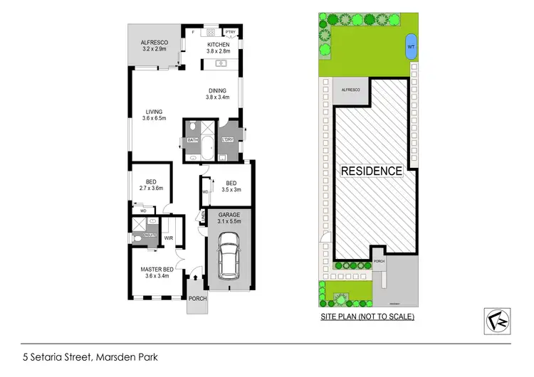 Floorplan of Homely house listing, 5 Setaria Street, Marsden Park NSW 2765