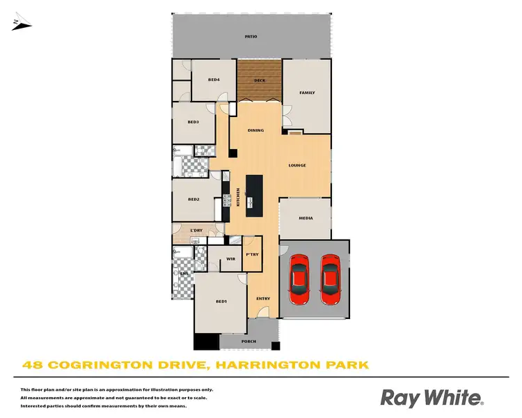 Floorplan of Homely house listing, 48 Cogrington Drive, Harrington Park NSW 2567