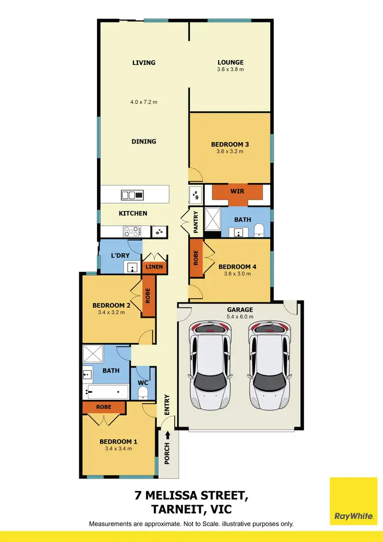 Floorplan of Homely house listing, 7 Melissa Street, Tarneit VIC 3029